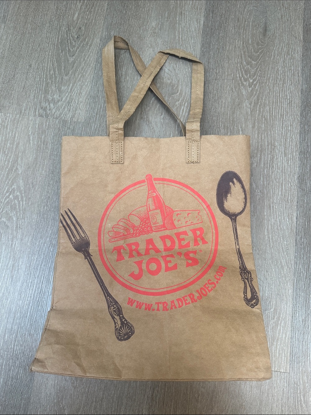 Trader Joes's Reusable
Washable Paper Grocery Tote
Bag-Discontinued